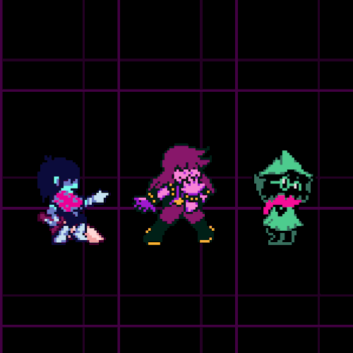Deltarune trio